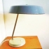 Vintage design Philips tafellamp, ontwerp door Louis Kalff